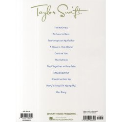 Taylor Swift Songbook PVG