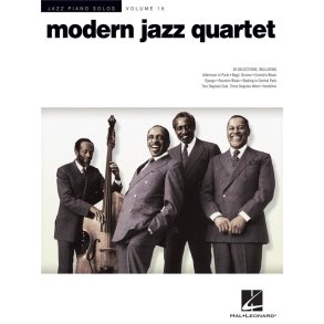 JAZZ PIANO SOLOS VOLUME 18 MODERN JAZZ QUARTET PIANO SOLO BOOK