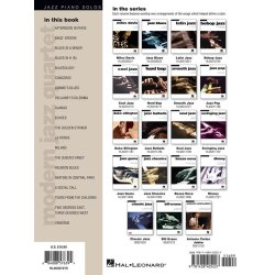 JAZZ PIANO SOLOS VOLUME 18 MODERN JAZZ QUARTET PIANO SOLO BOOK
