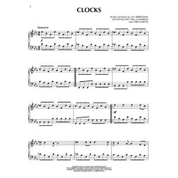 COLDPLAY FOR PIANO SOLO PF BK