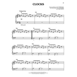 COLDPLAY A RUSH OF BLOOD TO THE HEAD EASY PIANO PF BK