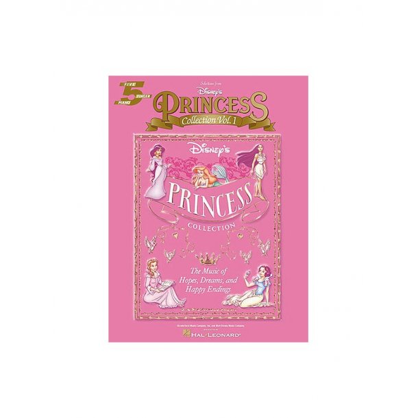 Disney's Princess Collection Volume 1 Five Finger Piano