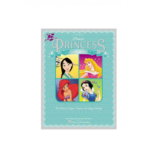 Disney's Princess Collection Volume 2 Five Finger Piano