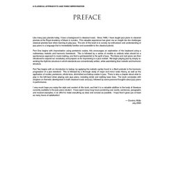 A Classical Approach To Jazz Piano - Improvisation