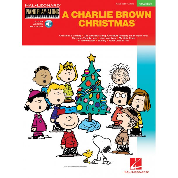 Piano Play-Along: Charlie Brown Christmas (Book/Audio)