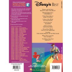 Easy Piano CD Play Along: Disney?s Best