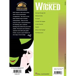 Piano Play-Along Volume 46: Wicked