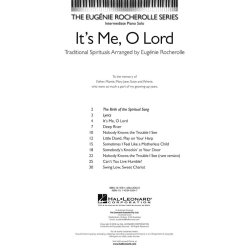 It's Me O Lord (Arr Rocherolle Eugenie) Piano Solo Book/Cd