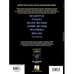 Blues Jam: Forty Progressions And Grooves (Book and CD)