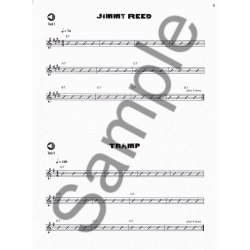 Blues Jam: Forty Progressions And Grooves (Book and CD)