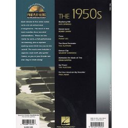 Piano Play-Along Volume 56: The 1950s (Book and CD)