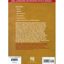 Hal Leonard Keyboard Style Series: Brazilian Piano - Chro, Samba And Bossa Nova