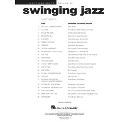 Jazz Piano Solos Series Volume 12: Swinging Jazz