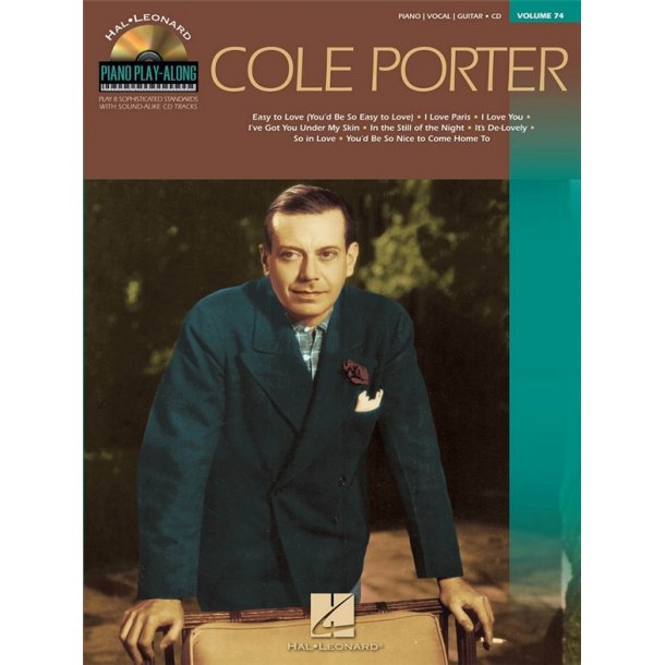 Piano Play-Along Volume 74: Cole Porter (Book/CD)