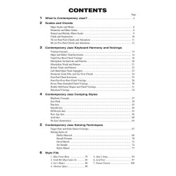 Hal Leonard Keyboard Style Series:  Contemporary Jazz Piano - The Complete Guide With CD