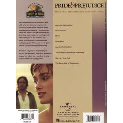 Piano Play-Along Volume 76: Pride And Prejudice