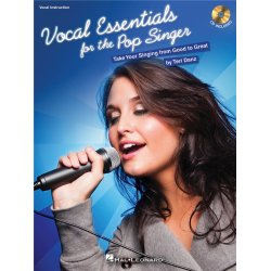 VOCAL ESSENTIALS FOR THE POP SINGER VOICE BK/CD