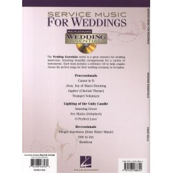 Service Music For Weddings