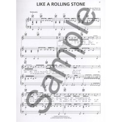 Piano Play-Along Volume 107: Bob Dylan