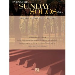 EVEN MORE SUNDAY SOLOS FOR PIANO PF SOLO BK