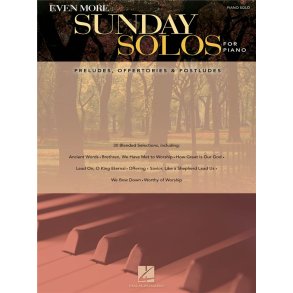 EVEN MORE SUNDAY SOLOS FOR PIANO PF SOLO BK