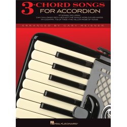 3 CHORD SONGS FOR ACCORDION ACDN BK