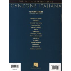 Canzone Italiana: 15 Italian Songs Arranged By Phillip Keveren