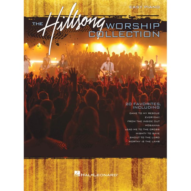 HILLSONG WORSHIP COLLECTION EASY PIANO BOOK