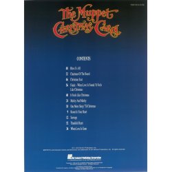 The Muppet Christmas Carol Sheet Music Piano Vocal Guitar Songbook