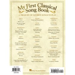MY FIRST CLASSICAL SONG BOOK EASY PIANO SONGBOOK PF BK