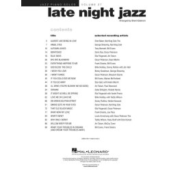 Jazz Piano Solos Volume 27: Late Night Jazz