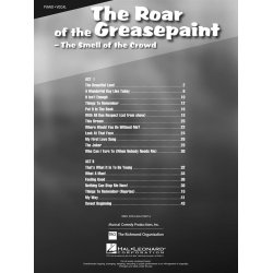 The Roar of the Greasepaint, the Smell of the Crowd