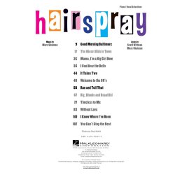 Marc Shaiman: Hairspray - Vocal Selections