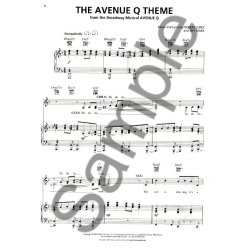 Robert Lopez/Jeff Marx: Avenue Q - Vocal Selections