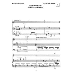 Gordon/Nelson My Life With Albertine Musical Vocal Score