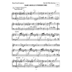 Gordon/Nelson My Life With Albertine Musical Vocal Score
