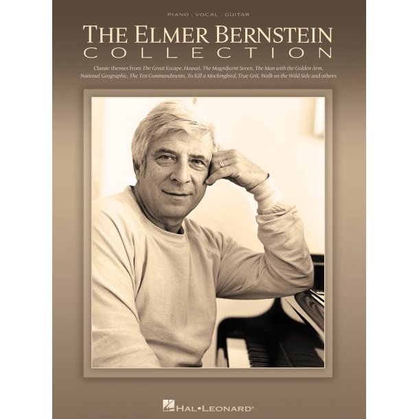 Bernstein Elmer The Elmer Bernstein Collection Piano Vocal Guitar Book