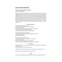 Stephen Sondheim: Into the Woods - Vocal Selections (Revised Edition)