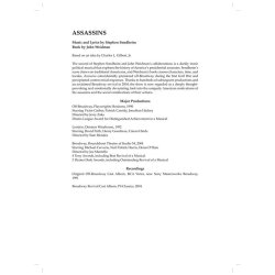 Stephen Sondheim: Assassins - Vocal Selections (Revised Edition)