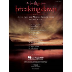 Carter Burwell: Twilight - Breaking Dawn Part 1 Film Score (Piano Solo)