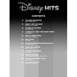 Disney Hits For Easy Piano