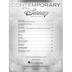 Contemporary Disney Solos (Beginning Piano Solo)