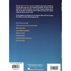 Beginning Piano Solo Play-Along Volume 1: Disney Favourites