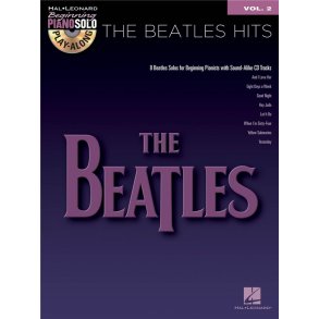 PIANO SOLO PLAY ALONG VOLUME 2 THE BEATLES HITS PF BK/CD