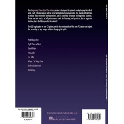 PIANO SOLO PLAY ALONG VOLUME 2 THE BEATLES HITS PF BK/CD