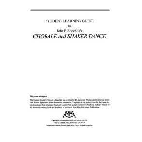 Chorale and Shaker Dance