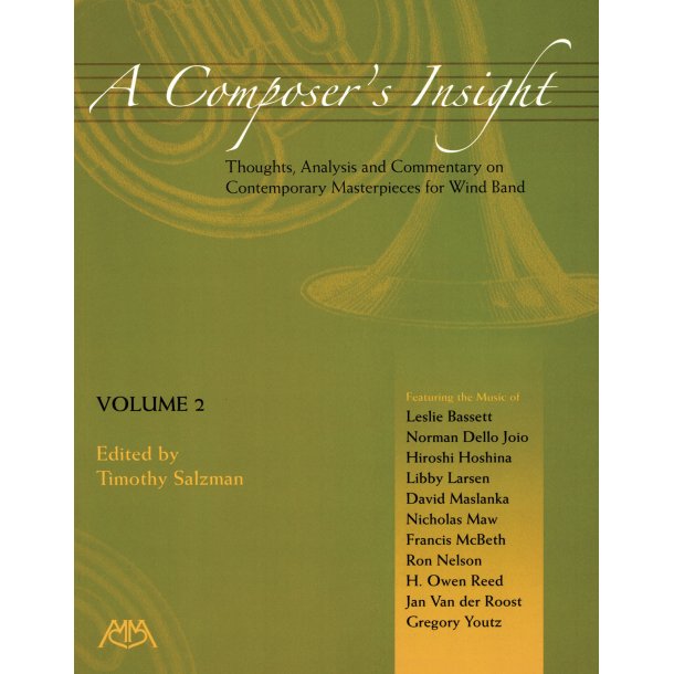 A Composer's Insight, Volume 2