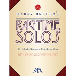Breuer Ragtime Solos Perc Bk/Cd