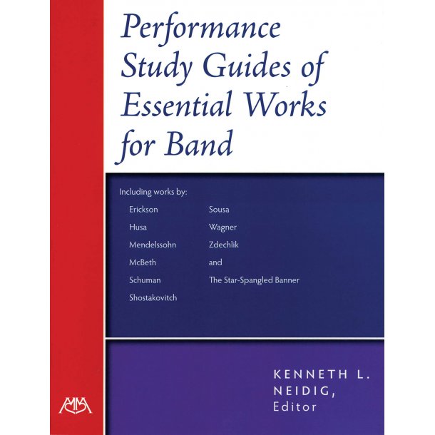 Perf.Study Guides Of Essential Works For Band