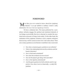 CIRONE ANTHONY THE GREAT AMERICAN SYMPHONY ORCHESTRA BAM BOOK